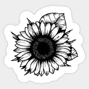 Sunflower Sticker